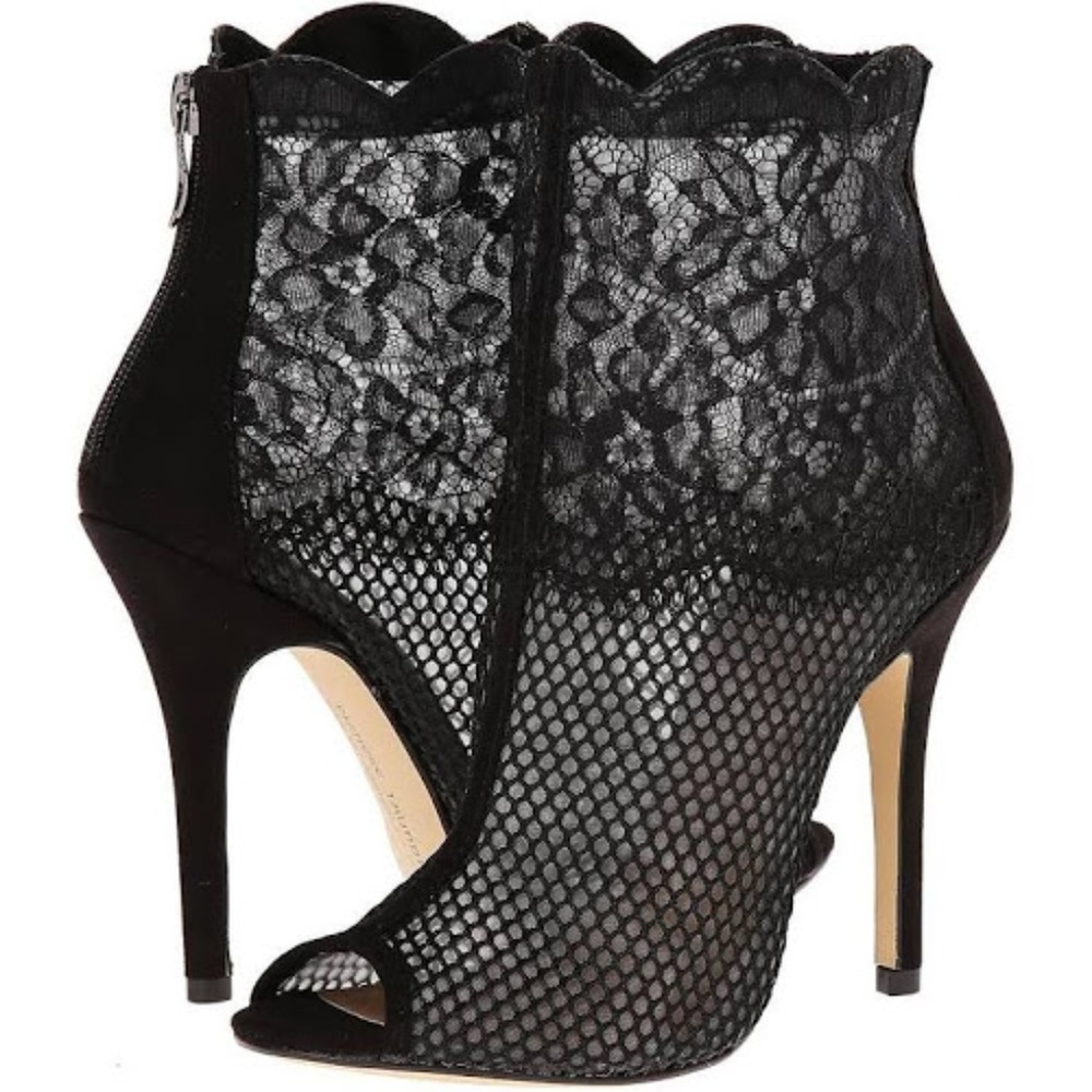 Chinese Laundry Jeopardy Mesh Black Bootie